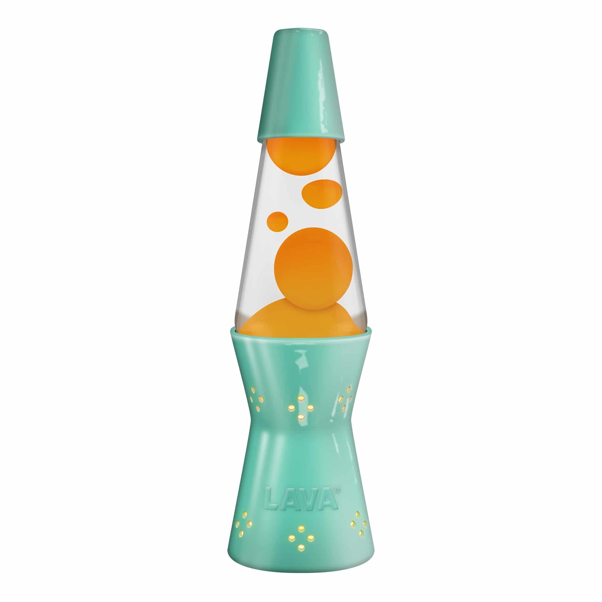 11.5 inch Lava Candle Lamp by Schylling Atomic Blue Glitch Gifts and Novelties